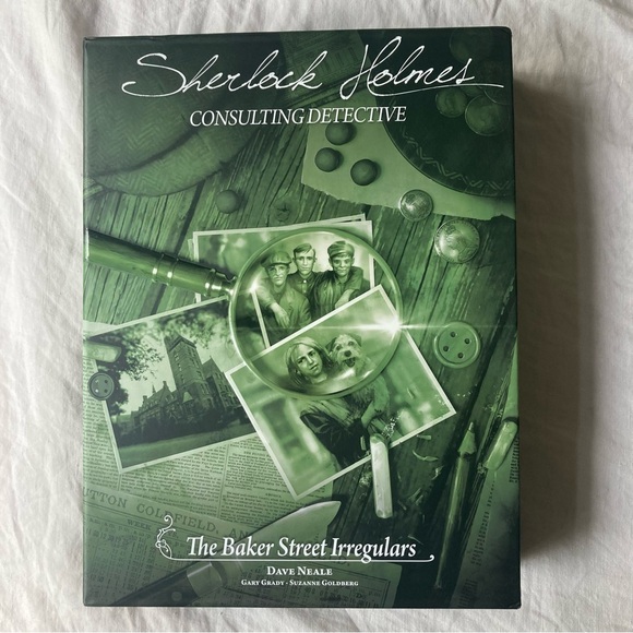 Sherlock Holmes Consulting Detective - The Baker Street Irregulars Board Game - Picture 2 of 6